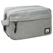 Wholesale - *OUTSIDE OF CA* LRG GRAY MEN TOILETRY BAG C/P 30 C/P 30, UPC: 4890808265802